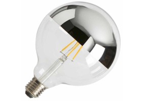 LED lemputė B039 CHROME E27 6W 2700K